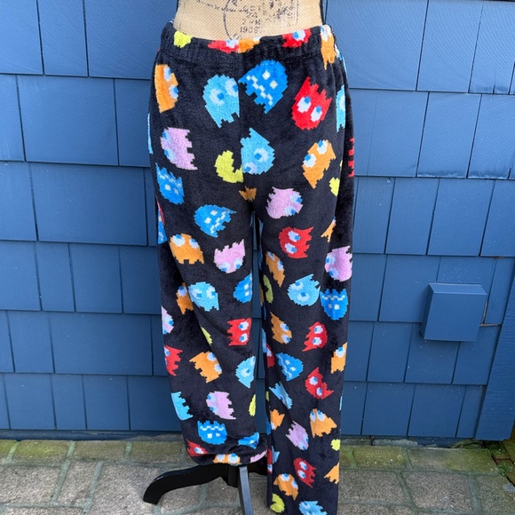 Pac Man Pajama Bottoms small soft like new - Picture 4 of 5